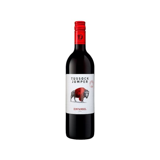 Вино Tussock Jumper Zinfandel 2013 USA Buffalo красное сухое 13,5% 0,75л. (США)