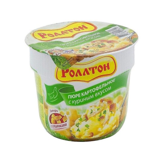 Пюре картофельное РОЛЛТОН С куриным вкусом 40 Г