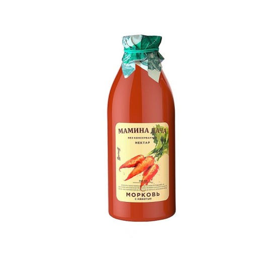  Сок МАМИНА ДАЧА Морковь с мякотью  0,75л Россия