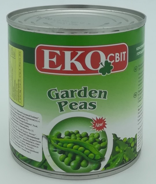 Зелёный горошек Eko, 400 гр
