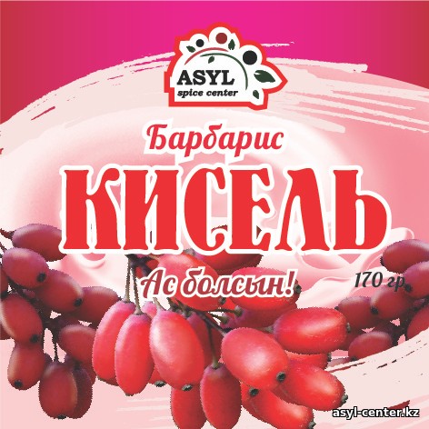 Asyl Кисель в брикетах барбарис