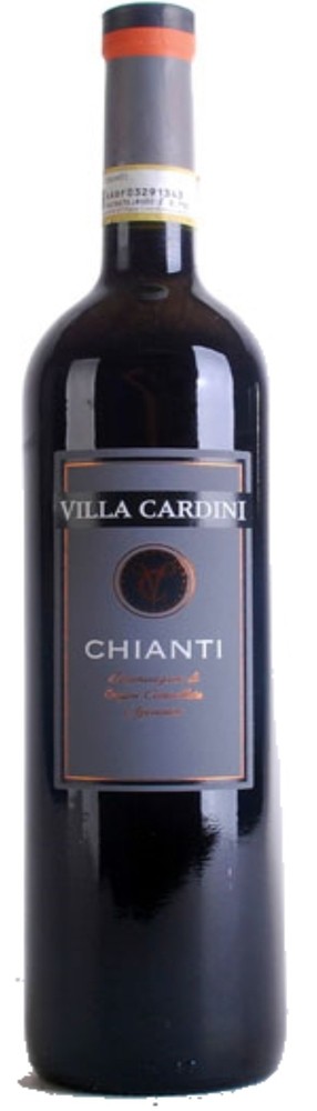 VILLA CARDINI - CHIANTI DOCG 2016, красное сухое  вино 0,75л.(Италия)