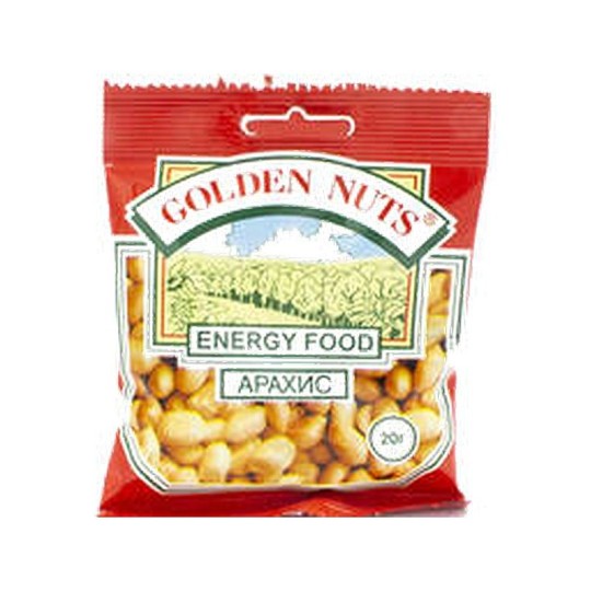 Арахис GOLDEN NUTS соленый 20 г