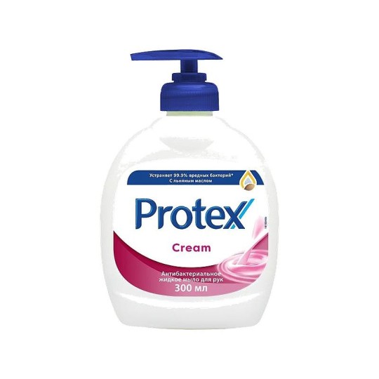 Protex Антибактериальное жидкое мыло для рук Cream, 300мл