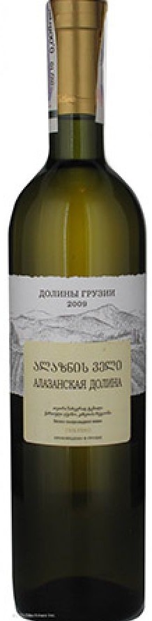 Вино белое Долины Грузии Алазанская долина полусладкое 0,75 л (Грузия)