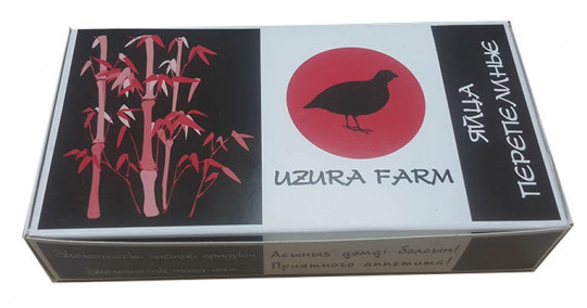 Яйцо перепелиное UZURA FARM 18 штук