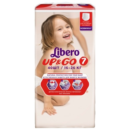40ШТ ПОДГ LIBERO U&G MEGA XLPL