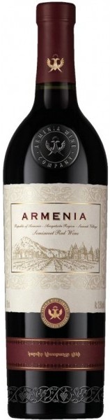 Вино красное Armenia полусладкое 0,75 л