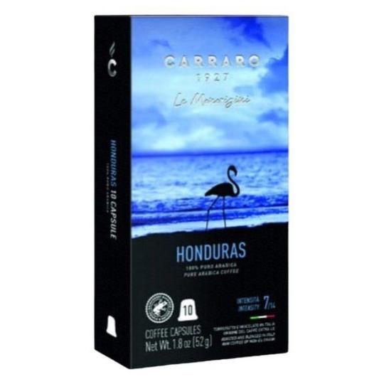 Кофе в капсулах системы Nespresso Кофе молотый в капсулах Carraro HONDURAS 10 шт.