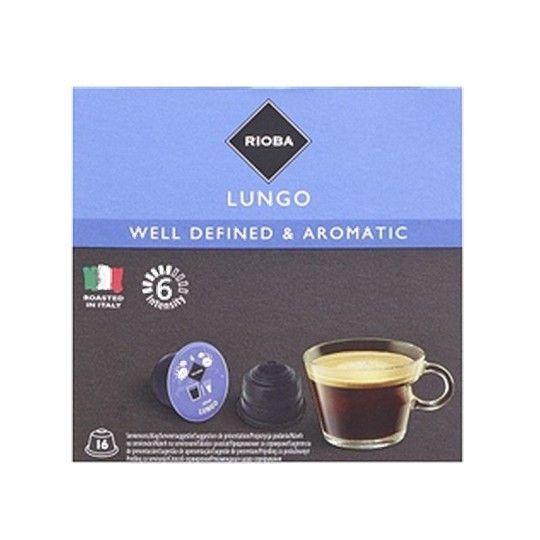 RIOBA Кофе в капсулах Lungo 7 г*16 шт