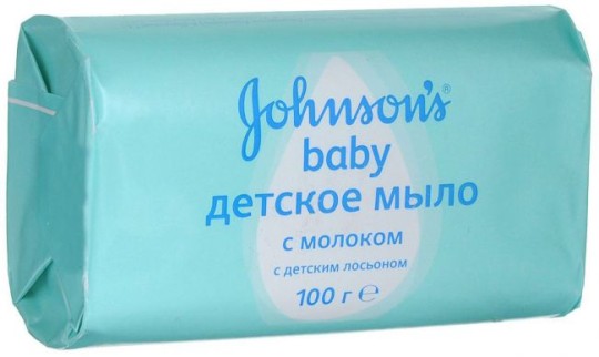 Мыло детское Johnson's baby с молоком 100 г