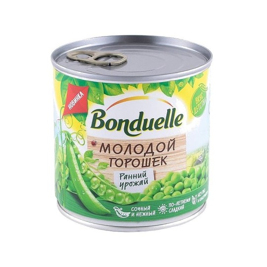 Горошек Bonduelle молодой 212 г