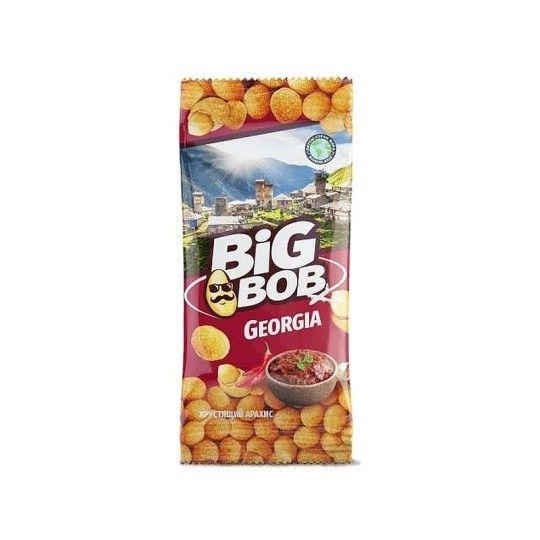 Арахис  Big Bob хрустящий со вкусом аджики вкус Грузии 50 г