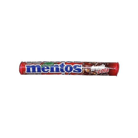 Драже жевательное Mentos кола 37,7 г