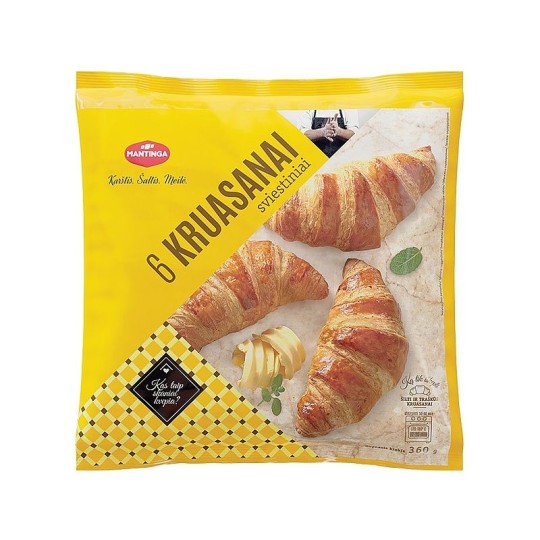 КРУАССАН MANTINGA С МАСЛОМ П/Ф ЗАМ 360ГР