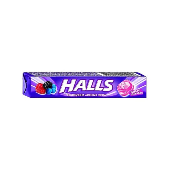 HALLS| леденцы "ЛЕСНЫЕ ЯГОДЫ"