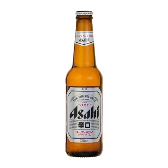 Пиво Asahi Super Dry 5,2% 0,33л