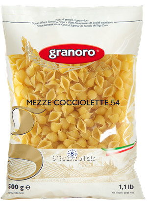  Макаронное изделие GRANORO MEZZE  COCCIOLETTE №54, 500 гр