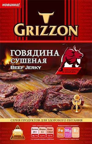 36Г Сушеная говядина GRIZZON