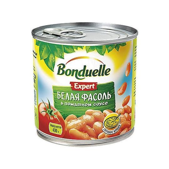 Фасоль BONDUELLE белая в томатном соусе, 400г