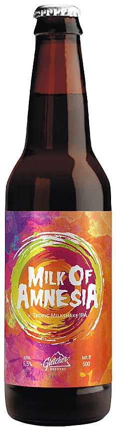 Напиток пивной Gletcher Milk of Amnesia 0,5 л