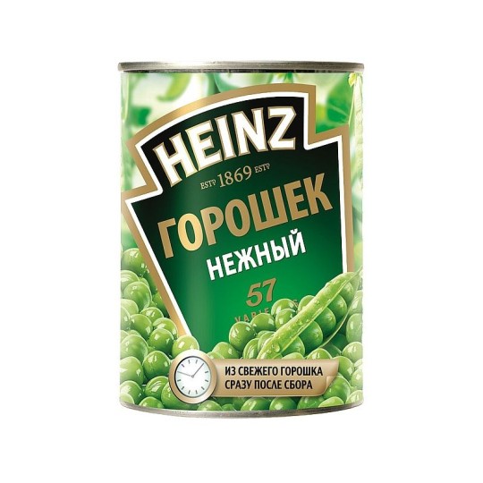 Зеленый горошек HEINZ, 390г
