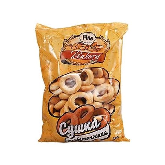 Сушки Fine Bakery диабетические 300 г