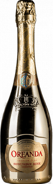 Вино игристое Oreanda белое полусладкое 0,75 л (Украина)