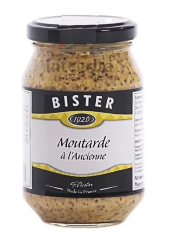 Горчица зернистая Bister 275 гр,