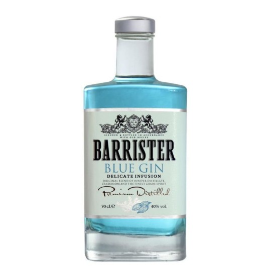 Джин Barrister Blue Gin Premium Distilled 40% 0,7 л ст/бут.