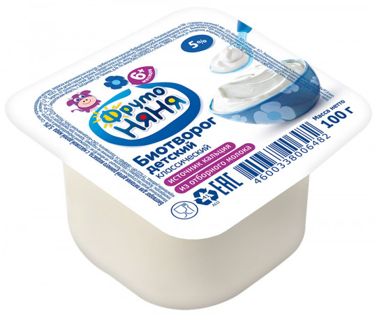100Г БИОТВОРОГ ФРУТОНЯНЯ КЛАССИЧЕСКИЙ