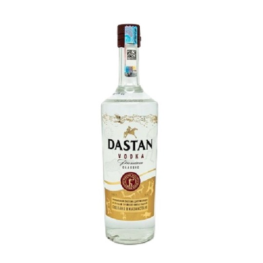 Водка Dastan 38% 0,65 л