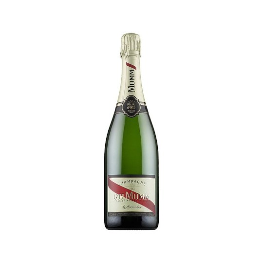 Вино игристое белое полусухое G.H.Mumm Le Demi-Sec 0,75л. (Франция)