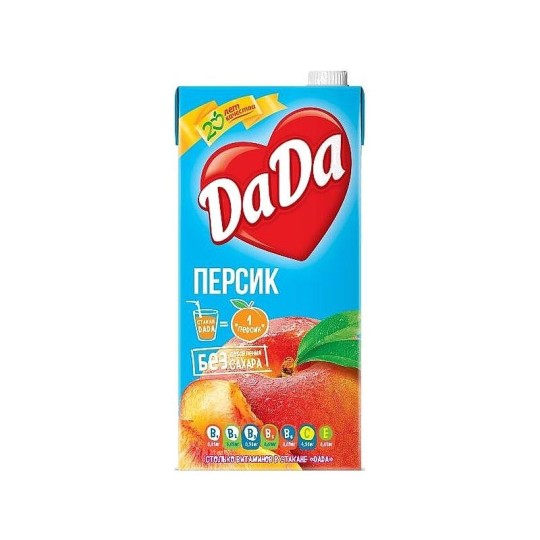DaDa| Нектар Персик Carton 0.95л
