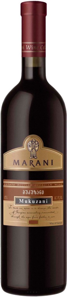Вино Telavi Wine Cellar, "Marani" Mukuzani красное сухое 13,5% 0,75л. (Грузия)