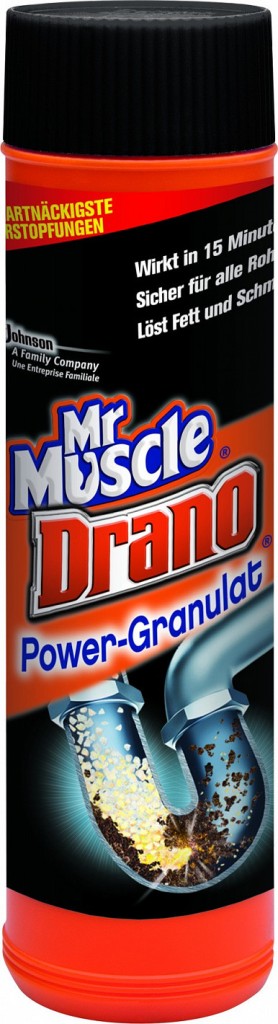 DRANO ROHRFREI ЧИСТЯЩ.СР-ВО ДЛЯ ТРУБ 500ГР