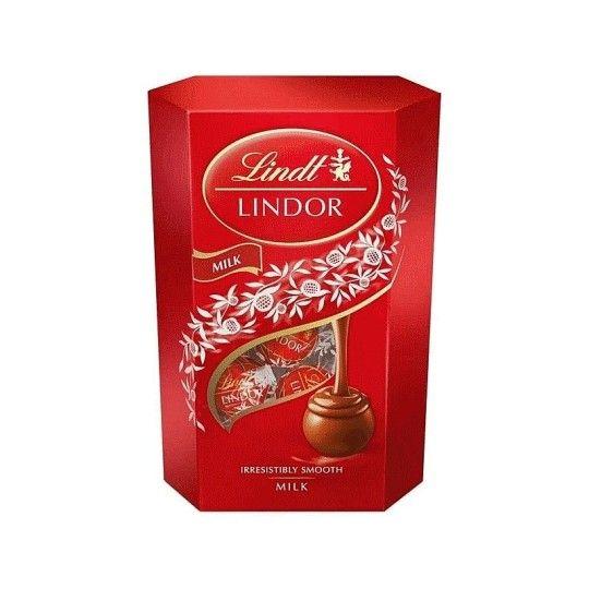 LINDT МОЛ ШОК LINDOR С НЕЖНОЙ ТАЮЩЕЙ НАЧИНКОЙ 200Г