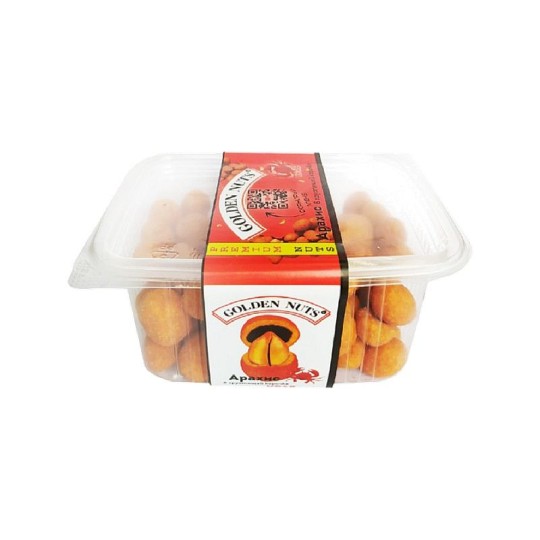 АРАХИС GOLDEN NUTS В ХРУСТЯЩЕЙ КОРОЧКЕ КРЕВЕТКА 100ГР КОНТЕЙНЕР