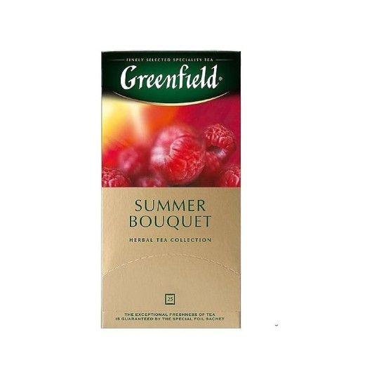 GREENFIELD| чай пакетированный "SUMMER BOUQUET"  25 пакетиков