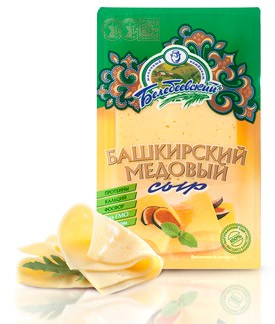 140 гр МЕДОВЫЙ Башкирский СЫР 50% 