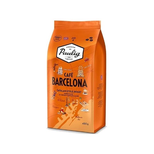 КОФЕ PAULIG BARCELONA ЗЕРН 450Г ФОЛЬГ/УП