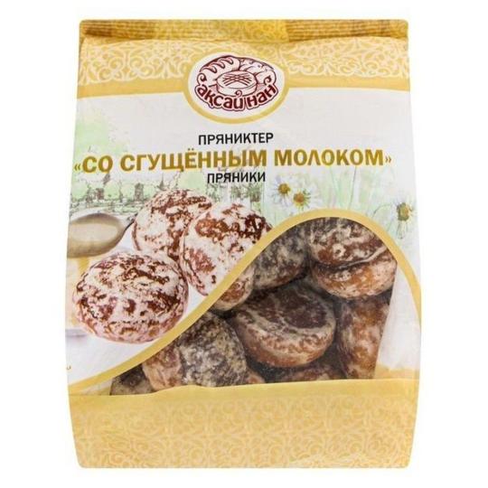 Пряники сырцовые "Аксай-Нан" со сгущенным молоком 400 гр.