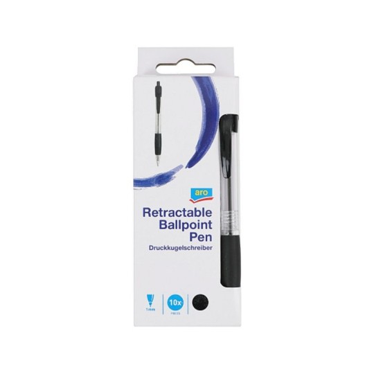 10ШТ*1ММ АВТОРУЧКА ГЕЛЕВ ARO