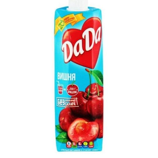 DaDa| сок Вишня 1л