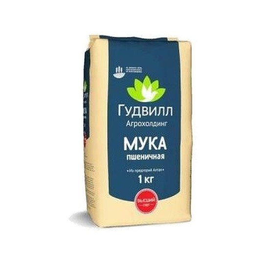 Мука Гудвилл пшенич в/с 1кг