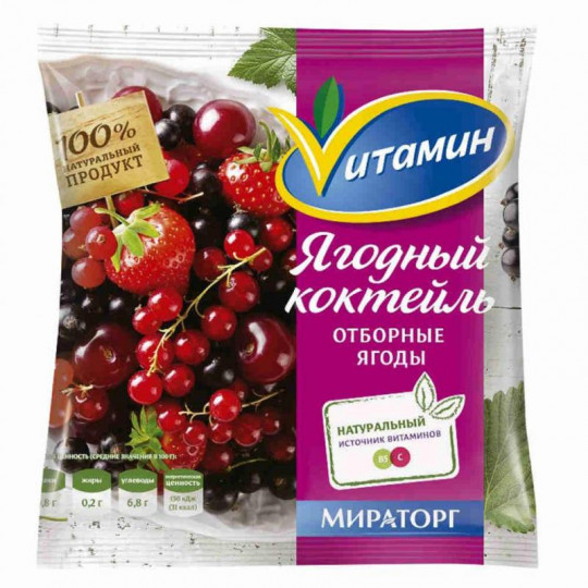 VИТАМИН Ягодный коктейль 300 г