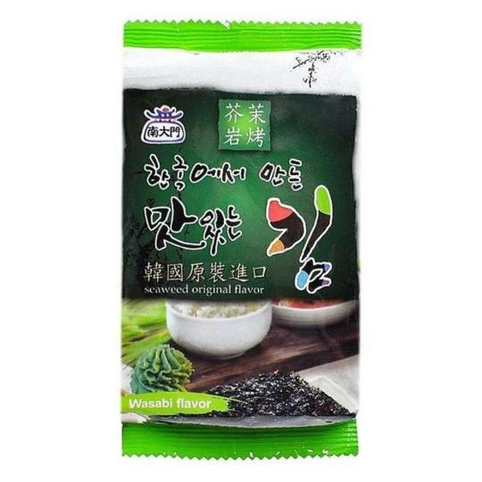 МОРСКАЯ КАПУСТА СО ВКУСОМ ВАСАБИ ТАНУКО 4,5ГР