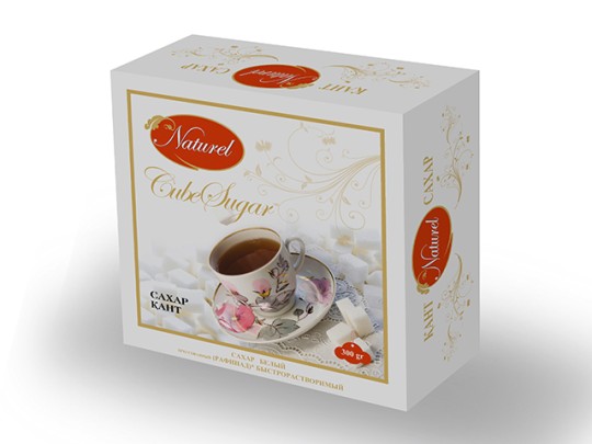 Сахар рафинад NATUREL карт/кор 300г