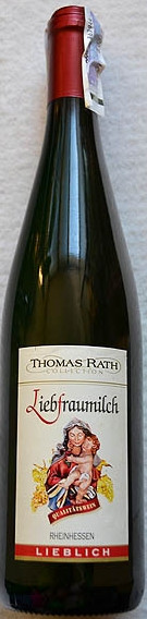 Вино белое полусладкое Thomas Rath Liebfraumilch 9%, 700 мл (Германия)