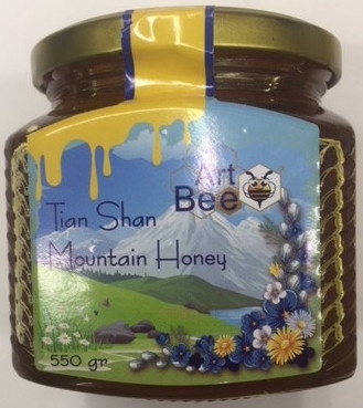 Мед  Art Bee "Тянь-Шанский горный", 550 гр